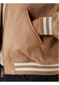 Guess Jeans Kurtka bomber M6RL0J WJ842 Beżowy Regular Fit. Kolor: beżowy. Materiał: syntetyk #3