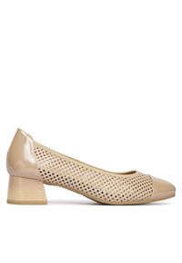 Czółenka Caprice. Kolor: beżowy #1