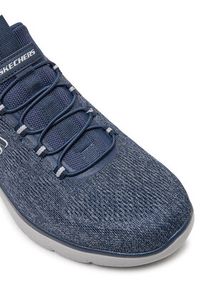 skechers - Skechers Sneakersy Key Pace 232469 NVY Granatowy. Kolor: niebieski. Materiał: materiał