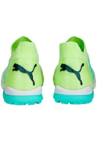 Buty Puma Future Ultimate Tt M 107174 03 zielone zielone. Kolor: zielony. Materiał: dzianina. Szerokość cholewki: normalna. Sport: piłka nożna