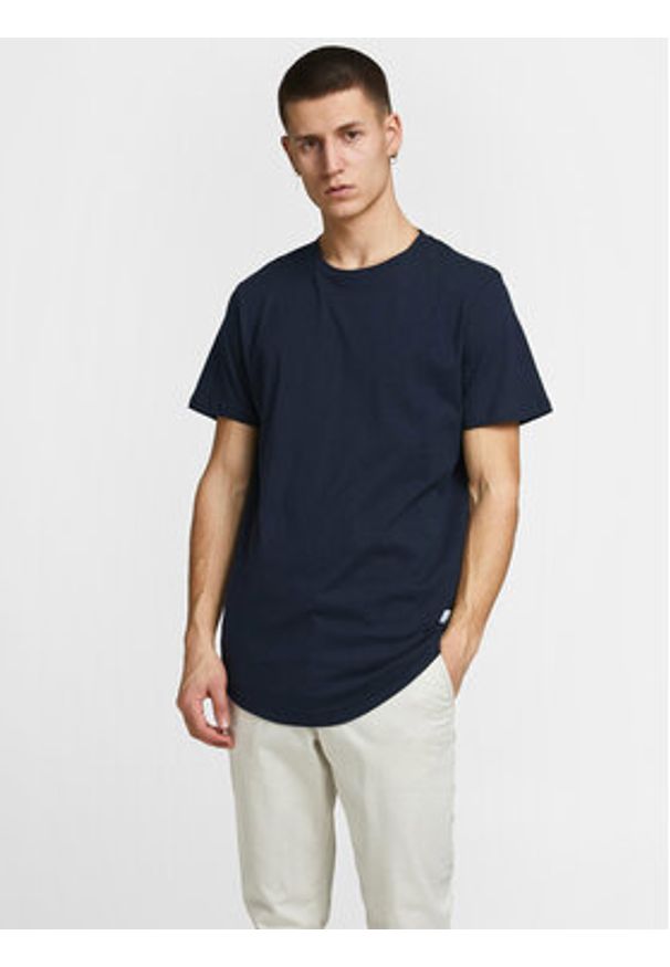 Jack & Jones - Jack&Jones Komplet 3 t-shirtów Noa 12191765 Biały Regular Fit. Kolor: biały. Materiał: bawełna
