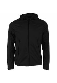 STANNO - Kurtka puchowa Stanno Prime Softshell. Kolor: czarny. Materiał: puch, softshell. Styl: elegancki