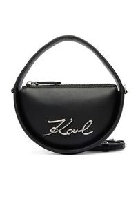 Karl Lagerfeld - KARL LAGERFELD Torebka B2W30277 Czarny. Kolor: czarny. Materiał: skórzane #6