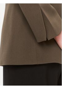 Calvin Klein Marynarka K20K206715 Brązowy Regular Fit. Kolor: brązowy. Materiał: syntetyk #6