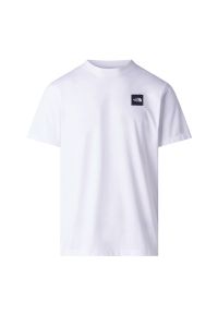 Koszulka męska The North Face Evolution Box Half Dome 0A8G9CFN41 - biała. Kolor: biały. Materiał: tkanina, poliester, bawełna. Długość rękawa: krótki rękaw. Długość: krótkie #1