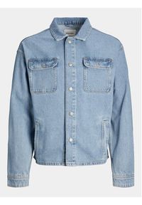 Jack & Jones - Jack&Jones Kurtka jeansowa Chase 12250086 Niebieski Loose Fit. Kolor: niebieski. Materiał: bawełna #4
