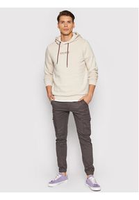 Jack & Jones - Jack&Jones Spodnie materiałowe Paul 12140326 Szary Tapered Fit. Kolor: szary. Materiał: bawełna