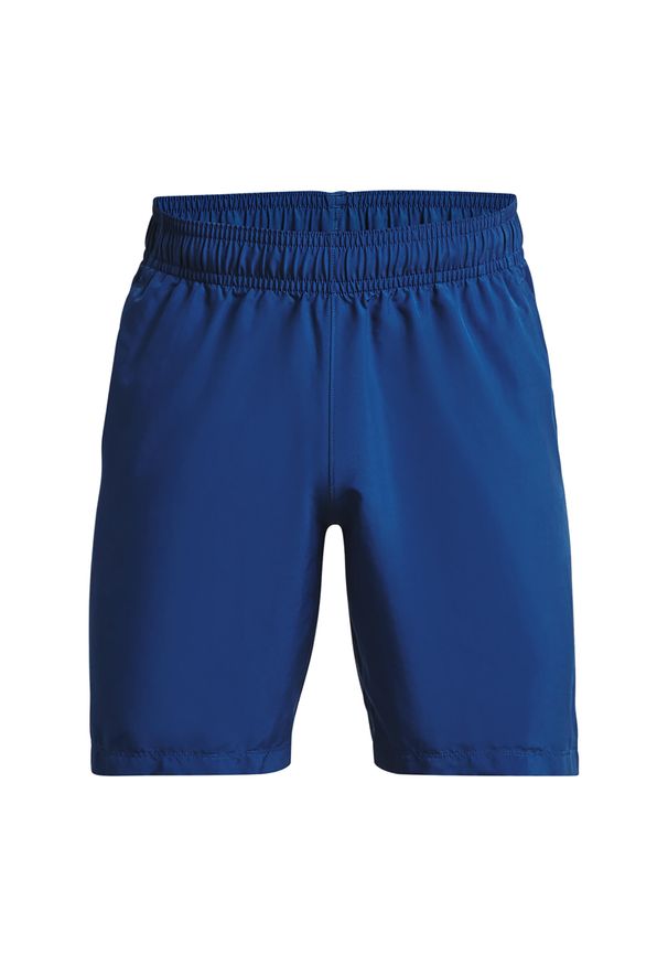 Spodenki fitness męskie Under Armour Woven Graphic. Kolor: niebieski. Sport: fitness