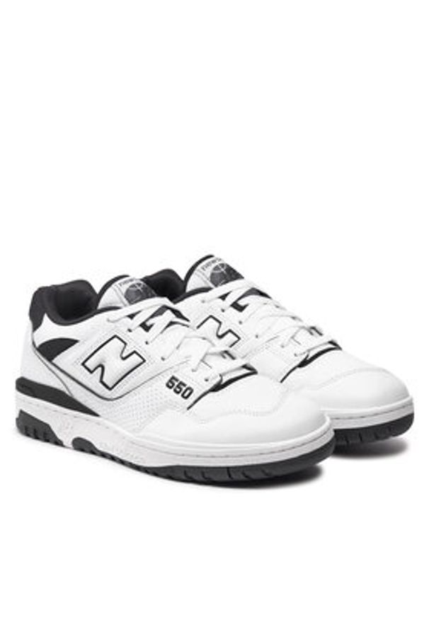 New Balance Sneakersy BB550HA1 Biały. Kolor: biały. Materiał: skóra