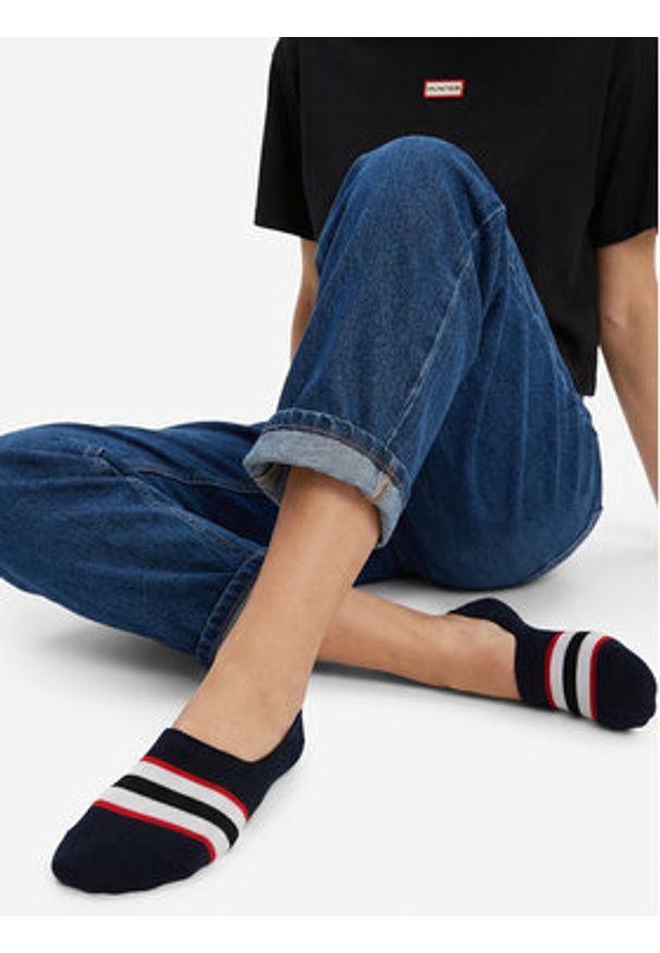 Hunter Stopki AS_HUNTER_03S_SS25 (3-PACK) Granatowy. Kolor: niebieski. Materiał: bawełna