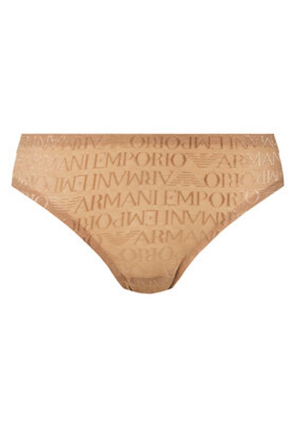 Emporio Armani Underwear Komplet 2 par fig brazylijskich EW000403 AF10880 M6068 Beżowy. Kolor: beżowy. Materiał: syntetyk