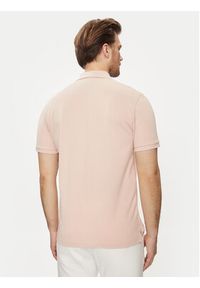 Selected Homme Polo 16087839 Różowy Regular Fit. Typ kołnierza: polo. Kolor: różowy. Materiał: bawełna #4