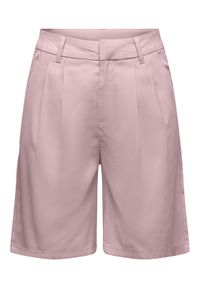 only - ONLY Szorty materiałowe Aris 15364121 Fioletowy Regular Fit. Kolor: fioletowy. Materiał: wiskoza #1