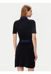 Morgan Sukienka dzianinowa 251-RMJEAN Czarny Slim Fit. Kolor: czarny. Materiał: syntetyk #4