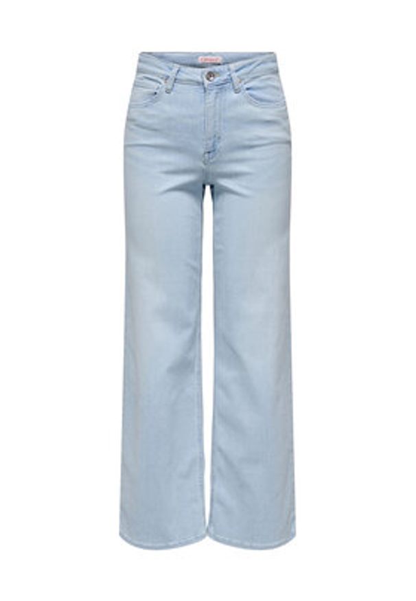 only - ONLY Jeansy Madison 15338289 Błękitny Wide Leg. Kolor: niebieski