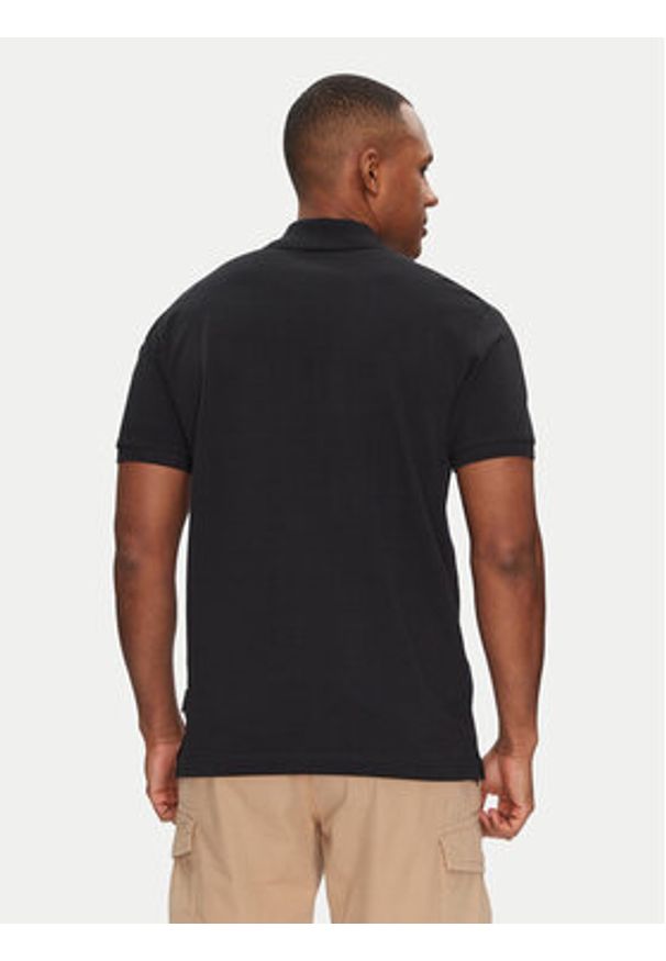 Napapijri Polo E-Clanis NP0A4ID39411 Czarny Regular Fit. Typ kołnierza: polo. Kolor: czarny. Materiał: bawełna