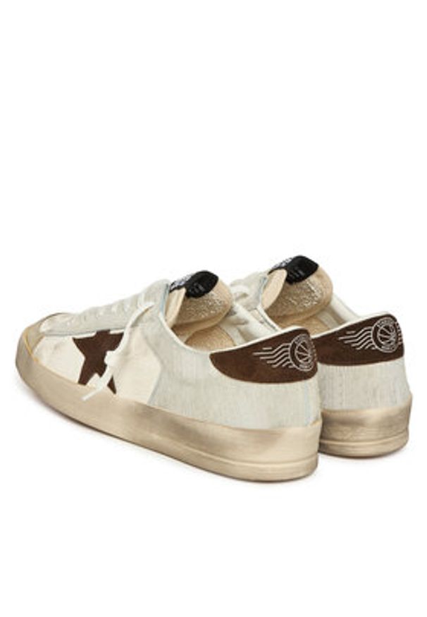 GOLDEN GOOSE - Golden Goose Sneakersy Stardan GMF00128.F004007.81999 Biały. Kolor: biały. Materiał: skóra