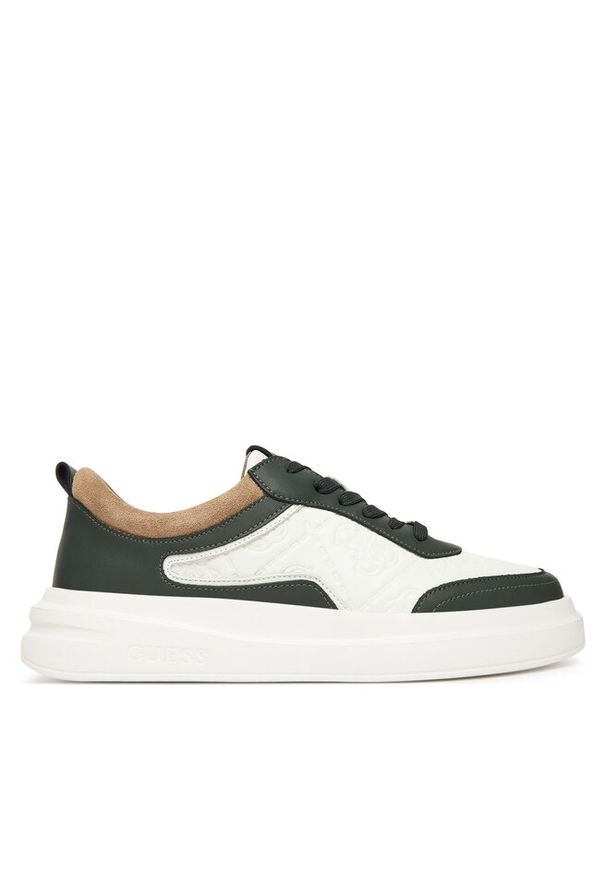 Sneakersy Guess. Kolor: zielony