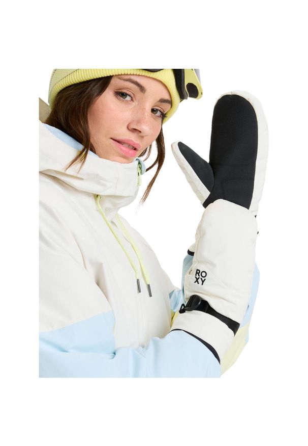Roxy - Techniczne rękawice śnieżne dla Kobiety ROXY JETTY SOLID Biały. Kolor: biały. Sezon: zima. Sport: narciarstwo