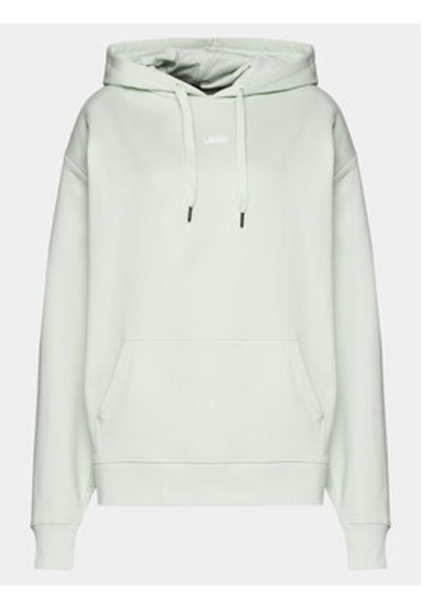 Vans Bluza Flying V Os Ft Ls Hoodie VN0A7RMD Zielony Regular Fit. Kolor: zielony. Materiał: bawełna