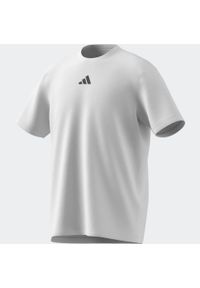 Adidas - Koszulka adidas Climacool Progress Over Perfection Training Graphic. Kolor: biały. Technologia: ClimaCool (Adidas). Sport: fitness #2