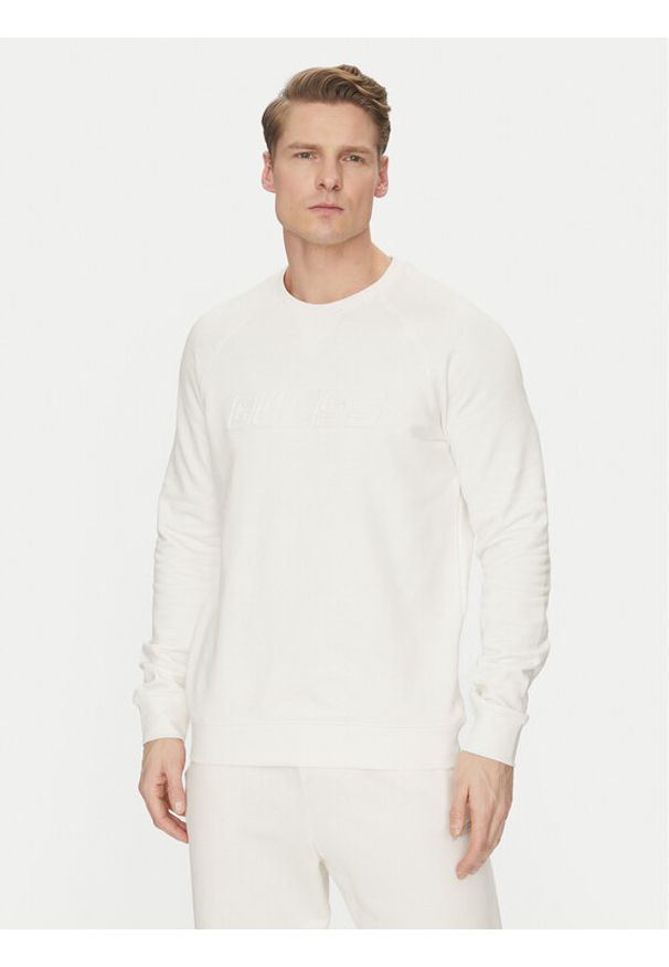Guess Bluza Z4YQ16 KAIJ1 Écru Regular Fit. Materiał: bawełna
