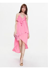 Pinko Sukienka koktajlowa 100710 A0NP Różowy Regular Fit. Kolor: różowy. Materiał: syntetyk. Styl: wizytowy #3