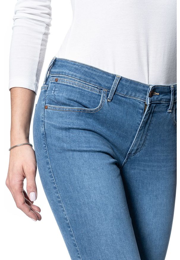 Wrangler - SPODNIE DMASKIE WRANGLER SKINNY LIGHT MY FIRE W28KJM78G 112128284