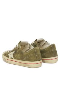 GOLDEN GOOSE Trampki MF00129.F003417 35817 Khaki. Kolor: brązowy. Materiał: skóra, zamsz #6