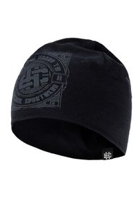 Czapka męska jesienno-zimowa bawełniana EXTREME HOBBY WASH. Kolor: czarny. Materiał: elastan, bawełna. Sezon: zima, jesień