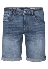 Petrol Industries Szorty jeansowe M-1050-SHO002 Niebieski Regular Fit. Kolor: niebieski. Materiał: bawełna