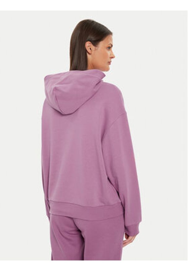 GANT - Gant Bluza 4200489 Różowy Loose Fit. Kolor: różowy. Materiał: bawełna