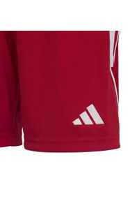 Spodenki piłkarskie dla dzieci Adidas Tiro 23 League. Kolor: czerwony