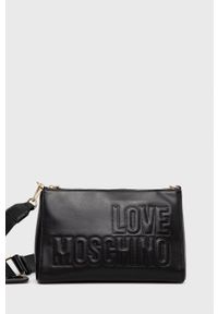 Love Moschino torebka kolor czarny. Kolor: czarny
