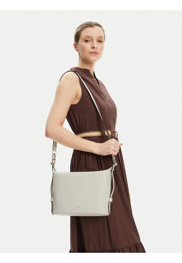 Furla Torebka Nuvola WB01656 BX2045 1704S Écru. Kolor: kremowy. Materiał: skórzane