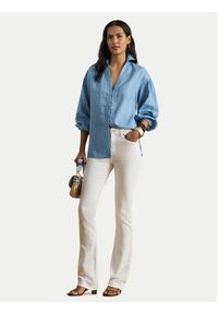 Lauren Ralph Lauren - LAUREN RALPH LAUREN Jeansy 200926081001 Biały Bootcut Fit. Kolor: biały #4