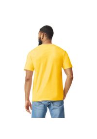 GILDAN - Bawełniana Koszulka Unisex Dla Dorosłych W Miękkim Stylu. Kolor: niebieski. Materiał: bawełna