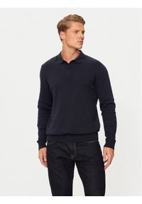 Jack & Jones - Jack&Jones Sweter Fred 12258582 Granatowy Regular Fit. Kolor: niebieski. Materiał: bawełna #1