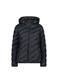 Kurtka puchowa z kapturem 3M™ Thinsulate™ damska CMP. Typ kołnierza: kaptur. Kolor: szary, wielokolorowy, brązowy. Materiał: puch. Technologia: Thinsulate. Sport: turystyka piesza #1