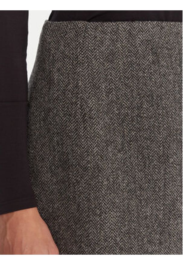 Weekend Max Mara Spódnica trapezowa Marche 2525106022 Szary Regular Fit. Kolor: szary. Materiał: wełna