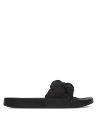 Tommy Jeans Klapki Tjw Braided Slides EN0EN02975 Czarny. Kolor: czarny. Materiał: materiał #1
