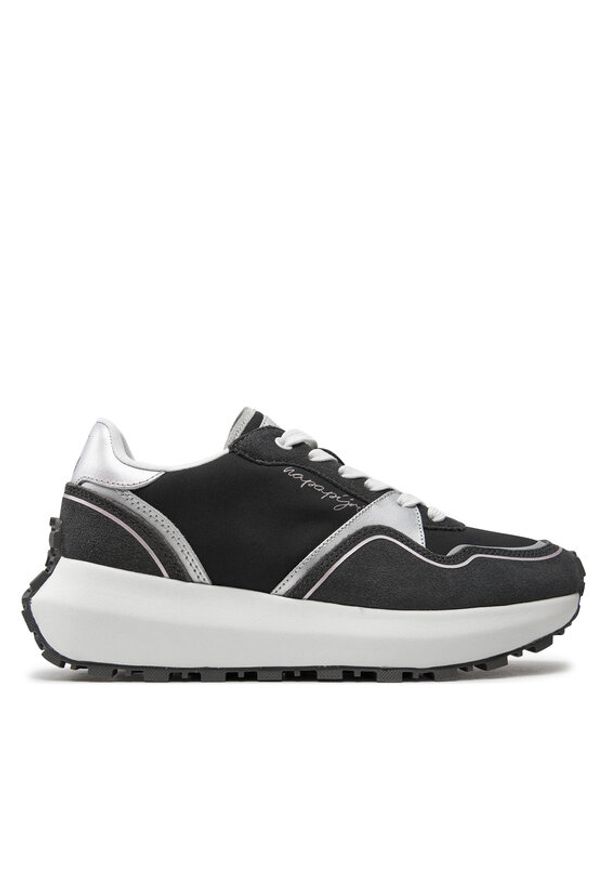 Napapijri Sneakersy NP0A4I6Y Czarny. Kolor: czarny. Materiał: materiał