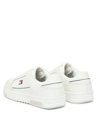 Tommy Jeans Sneakersy Basket EM0EM01792 Biały. Kolor: biały. Materiał: skóra #3