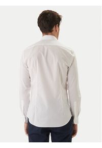 TOMMY HILFIGER - Tommy Hilfiger Koszula MW0MW38347 Biały Slim Fit. Kolor: biały. Materiał: bawełna #3