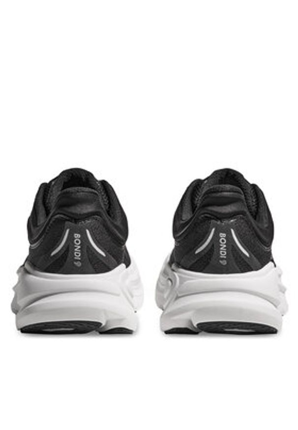HOKA - Hoka Buty do biegania Bondi 9 Wide 1162014 Czarny. Kolor: czarny. Materiał: materiał