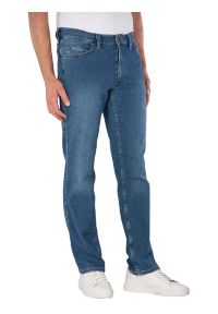 Męskie Spodnie Jeansowe Mustang Style Tramper Straight Denim Blue 1016437 5000 700 #4