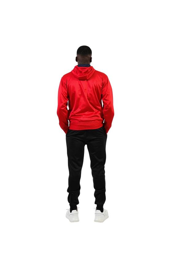 Komplet dresowy Givova Tuta King Polarfleece (Sorrento) - XS. Okazja: na uczelnię. Kolor: czerwony, niebieski, wielokolorowy. Materiał: dresówka. Sezon: lato. Styl: sportowy