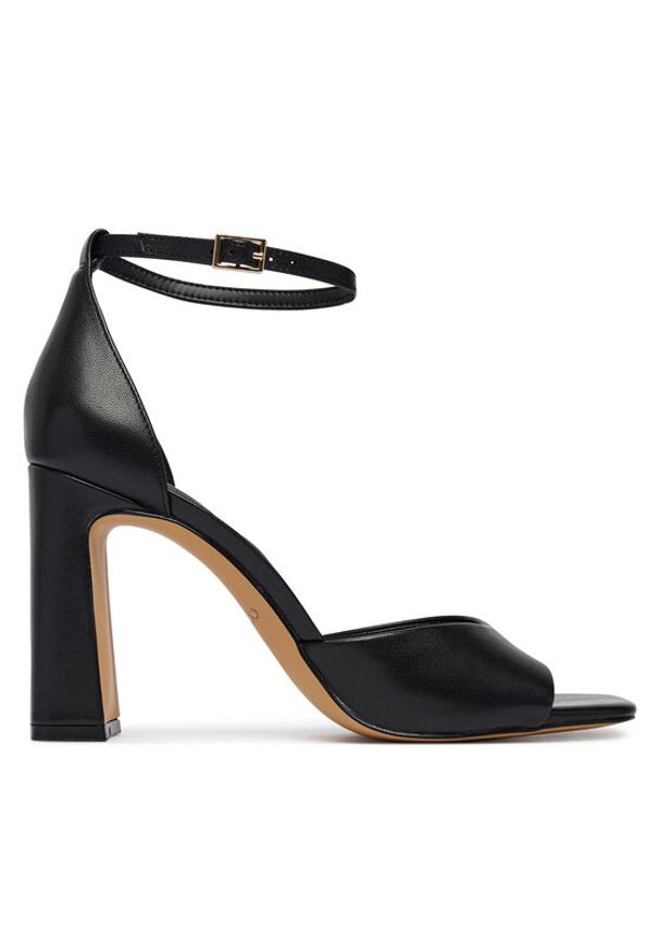 Aldo Sandały Florianna 007 14344610 Czarny. Kolor: czarny. Materiał: skóra