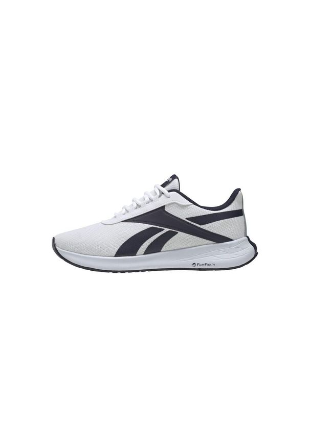 Buty do chodzenia męskie Reebok Energen Plus. Zapięcie: sznurówki. Kolor: szary, niebieski, wielokolorowy, biały. Materiał: materiał. Szerokość cholewki: normalna. Sport: turystyka piesza