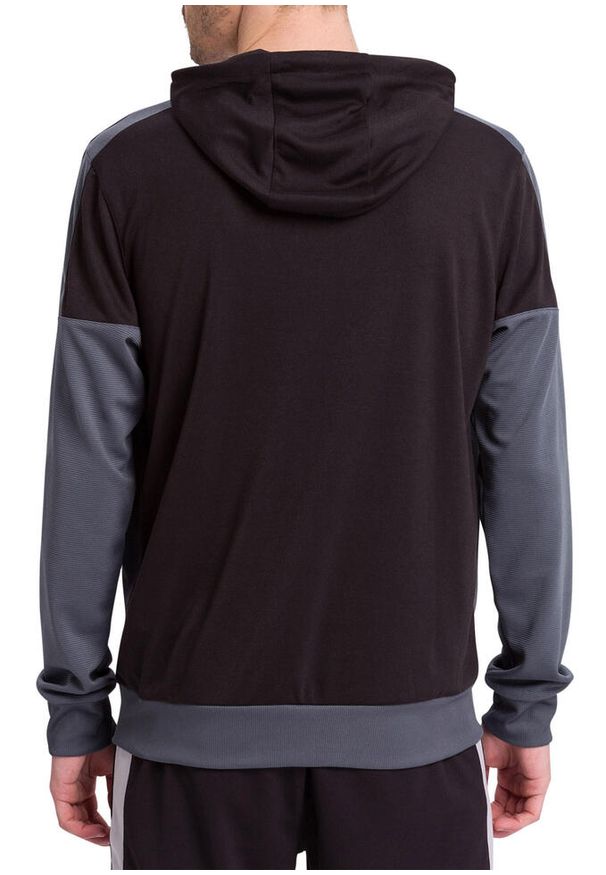 ERIMA - Hoodie Erima Squad. Typ kołnierza: kaptur. Kolor: wielokolorowy, szary, czarny. Materiał: dresówka. Styl: sportowy